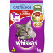 Ração Whiskas Carne para Gatos Adultos Castrados - 900g/2.7kg/10,1kg